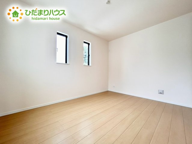 第7上尾二ツ宮Ⅱ期　新築戸建　ハートフルCの子供部屋|2階洋室：6帖