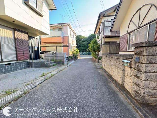 【前面道路含む現地写真】 | 船橋市坪井東4期 | のんびりした毎日を送りたい方にもおすすめ♪好きなスタイルで自由のに建築できるのも嬉しいポイント！