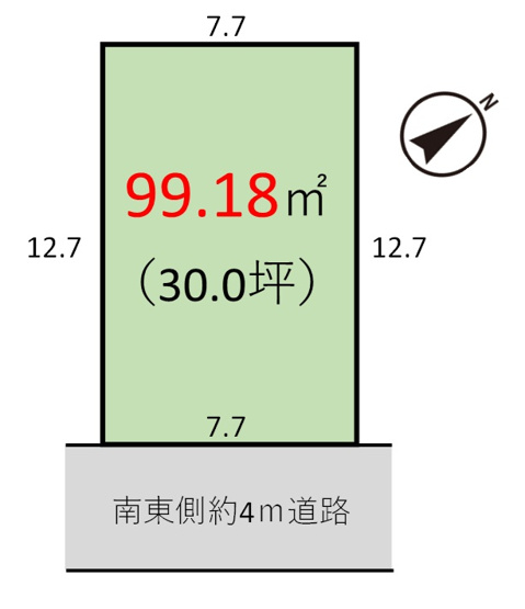 【土地図】 | 船橋市坪井東4期