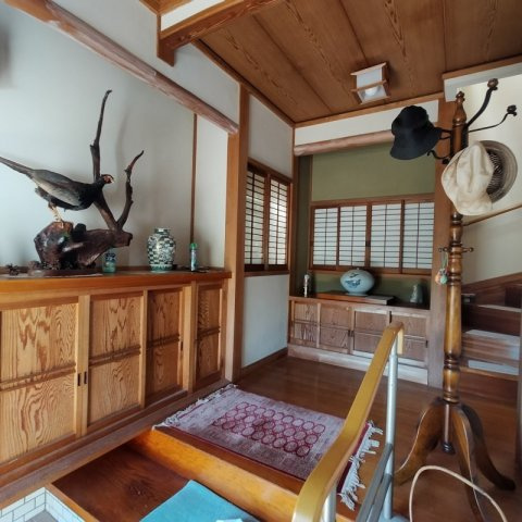 須佐町中古戸建のエントランス