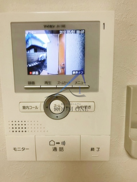 ティーダ富士見台のセキュリティ|モニター付きインターホンです。