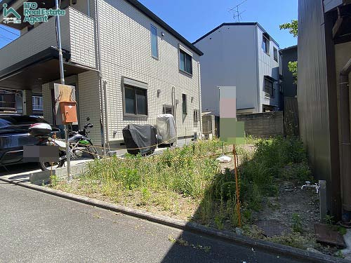 紫野下築山町 土地の外観