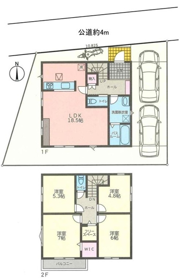 【間取り】 | 綾瀬市深谷中6丁目 新築戸建 全1棟