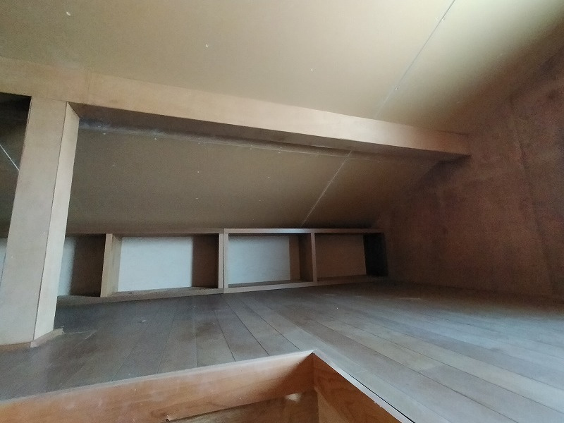 大村市東野岳町平屋建の設備|屋根裏部屋