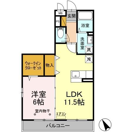 コスモ ガーデンの間取り