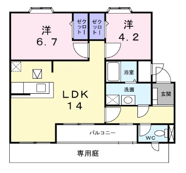 ヒルサイドテラスの間取り