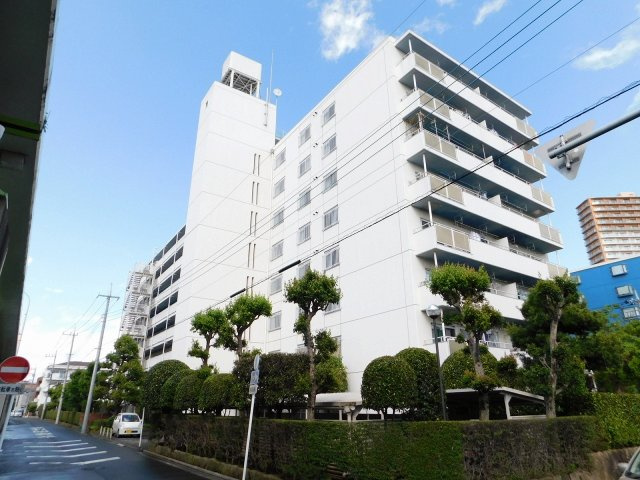 小手指ハイツB棟の外観