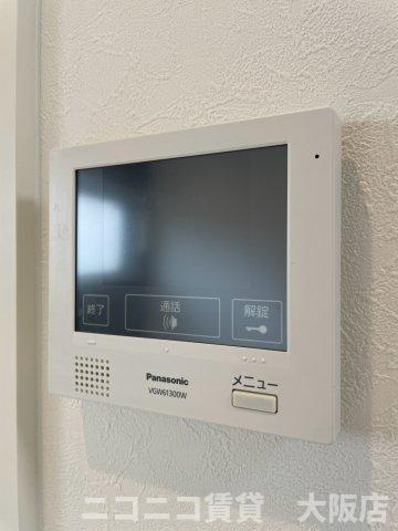 東大阪市御厨中２丁目のアパートのセキュリティ