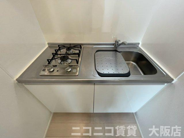 東大阪市御厨中２丁目のアパートのキッチン