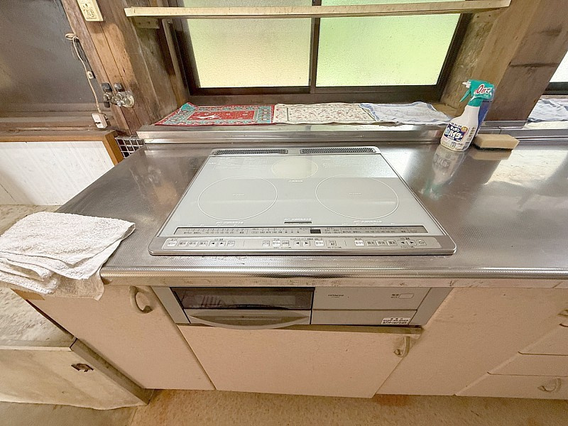 自然豊かな上柚木町一戸建のキッチン