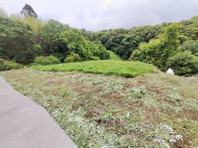 自然豊かな上柚木町一戸建の駐車場