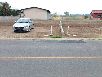 上里町勅使河原第18　の前面道路含む現地写真|現地前面道路
