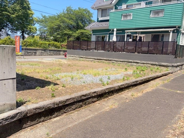 ■厚木市三田3丁目　建築条件なし　売地の外観|外観写真◇