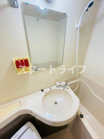 大阪市淀川区西宮原１丁目の賃貸マンションの洗面所