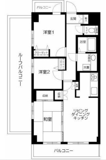 【間取り】 | フレグラント町田 | 間取りです。