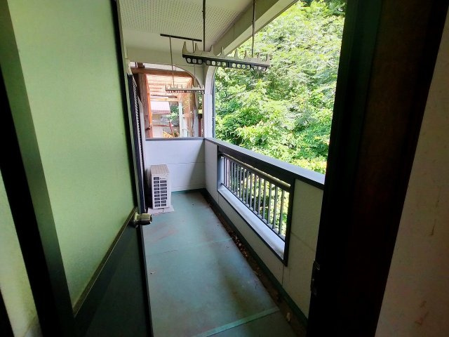 藤原町戸建てのバルコニー