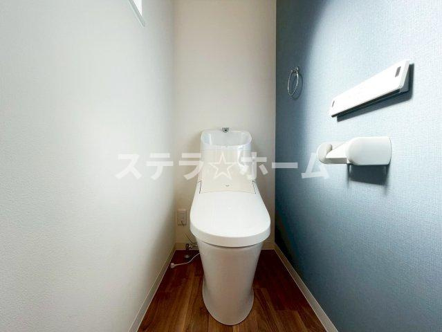 豊里1 中古戸建のトイレ|落ち着いたトイレです