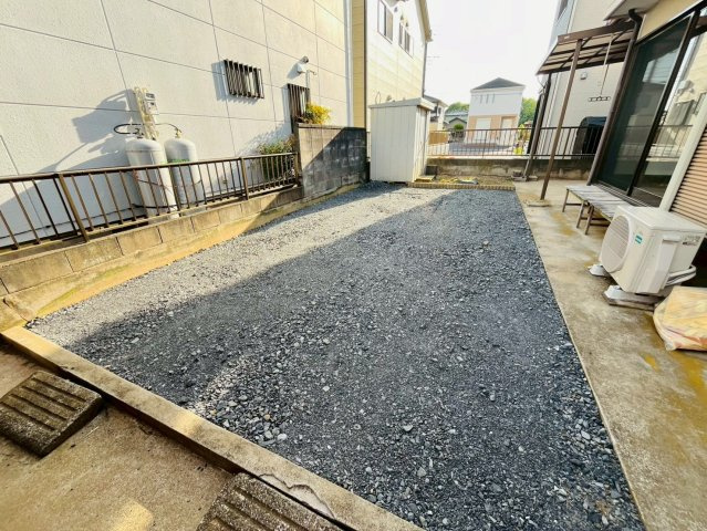 筑西市下川島-7 リフォーム物件　の庭|〇庭〇
夏はお庭でBBQや手持ち花火を楽しむのも良いですね♪
2026年4月撮影