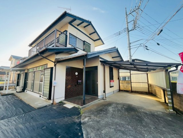 筑西市下川島-7 リフォーム物件　の外観|内覧予約受付中！ぜひ、お気軽にお問い合わせください♪
2026年4月撮影