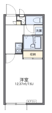 プレズィールの間取り