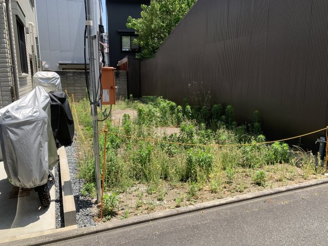 京都市北区紫野下築山町　建築条件無し売土地