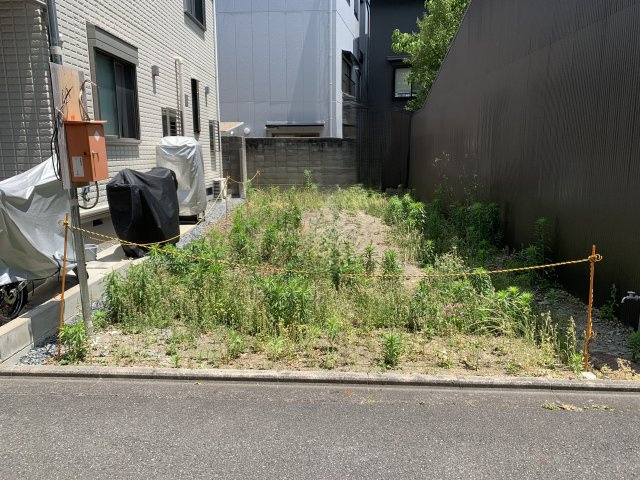 京都市北区紫野下築山町　建築条件無し売土地の外観
