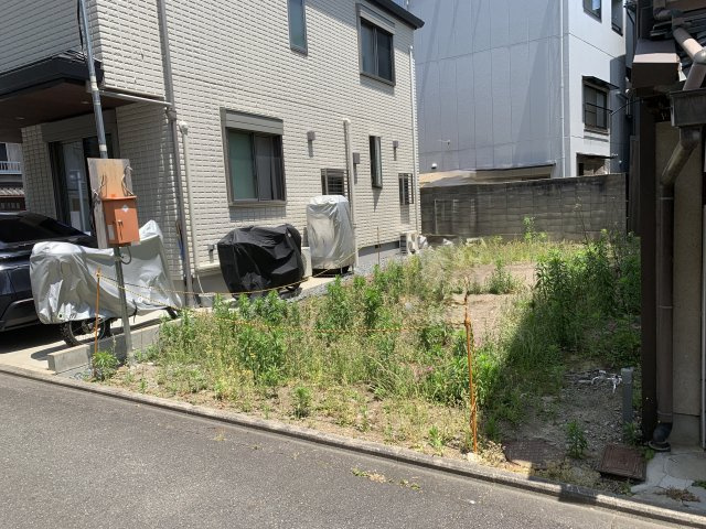 京都市北区紫野下築山町　建築条件無し売土地の外観