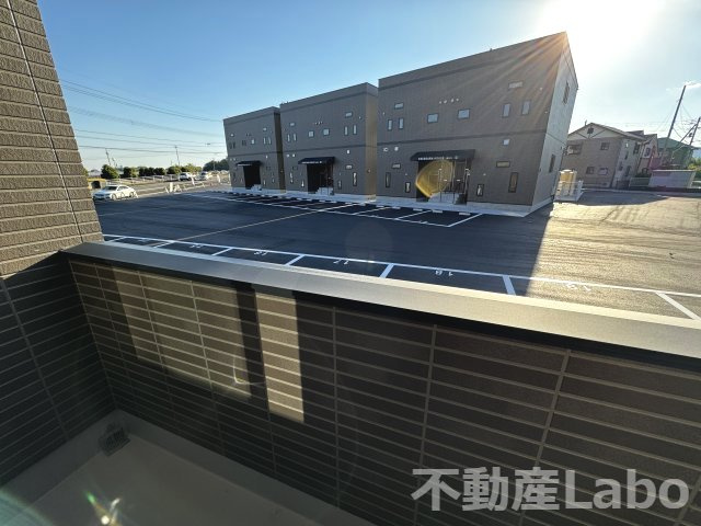 ココカラハウス庄町のバルコニー