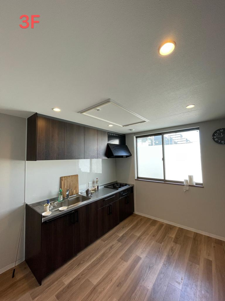 淀川区塚本4丁目　中古戸建のキッチン|お料理しやすいキッチンです