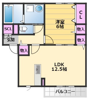 【間取り】 | パシオーネ　A棟