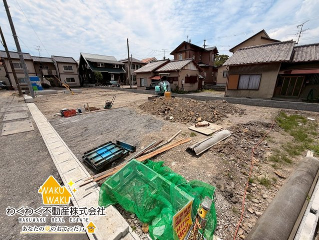 焼津市三ケ名の前面道路含む現地写真|【A号棟】2026年6月上旬撮影