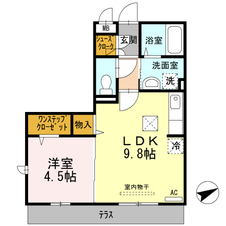 パライソの間取り|パライソ　間取り