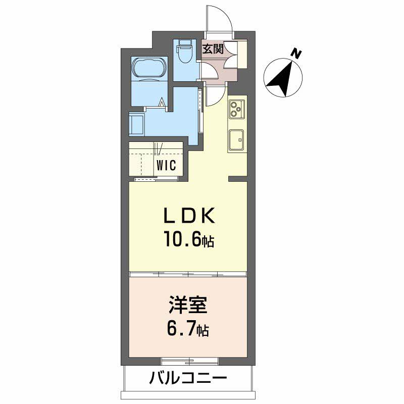 ベレオ グートの間取り