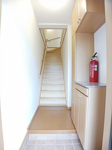 サンライズＢの玄関|玄関です
