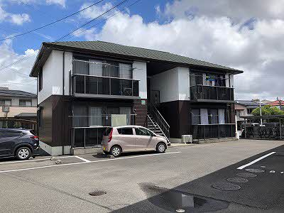 アメニティ朝倉 A棟の外観