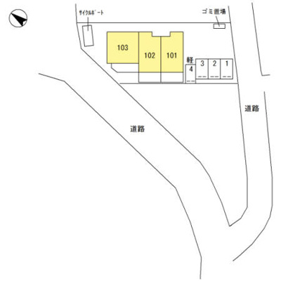 【区画図】 | D-roomウィスタリア