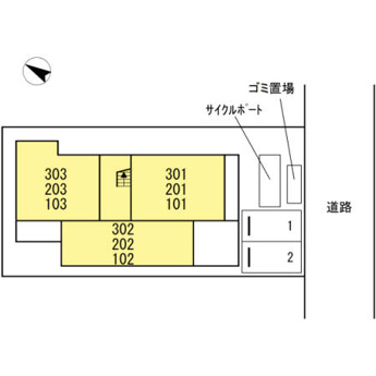 【区画図】 【区画図】