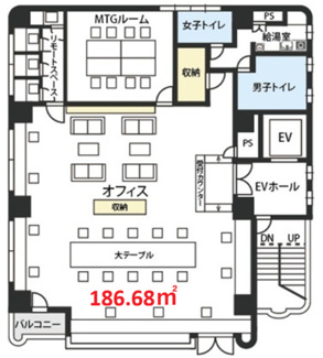【間取り】 | assess大手通ビル | assess大手通ビル