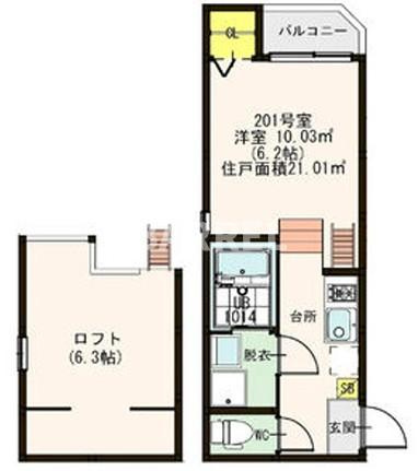 フェアレディの間取り