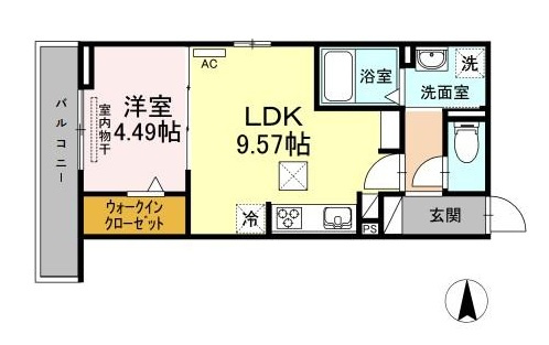 【間取り】 | エスポワール星崎【名古屋市賃貸・ペット可】