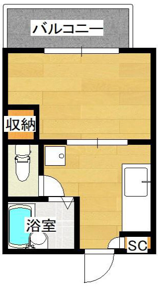 ソレイユ綾羽の間取り