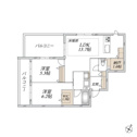 【間取り】 | 2LDK
