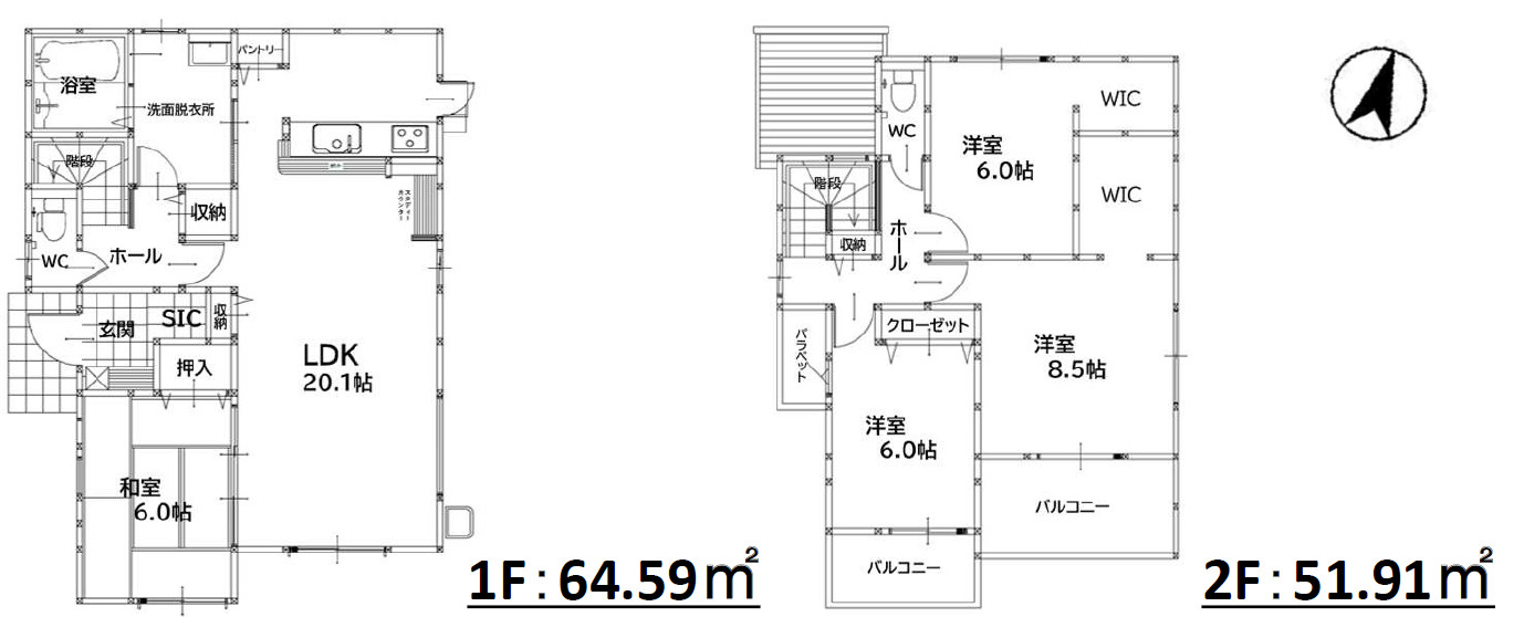 Bloom小倉南区中曽根6丁目3期の間取り|4LDKの間取りです♪　6月中旬完成予定です