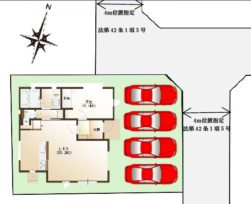 【区画図】 | 板橋区栄町戸建