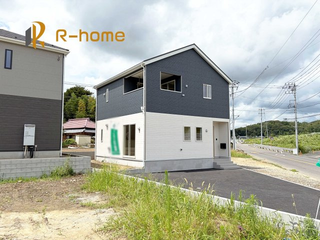 常陸太田市増井町第1　新築戸建て　4号棟の外観|建物完成いたしました！ご予約で『平日』や『夕方』などでもご見学可能です！