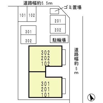 【区画図】 | パインコート