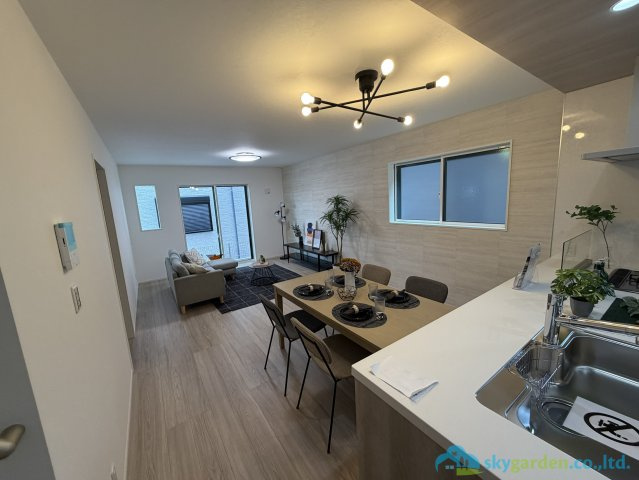 秦野市第2曽屋　新築戸建　全9棟5号棟のキッチン