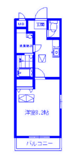 メープルハイムの間取り
