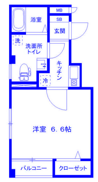 サンフラワーⅢの間取り