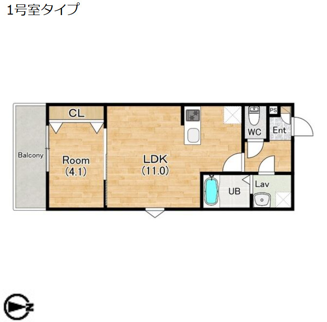 (仮称)ジーメゾン味鋺エアリーの間取り